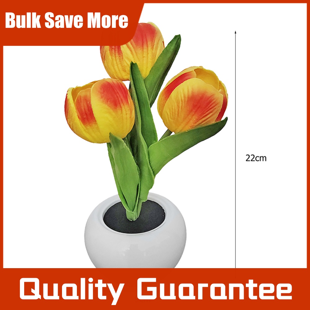 9x22cm Potted Plant Table Lamp - Plant Pot review and price