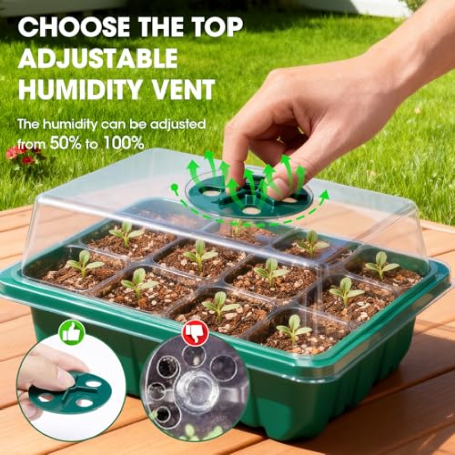 5 Packs Seed Starter Tray with - Seed Starter Tray review and price