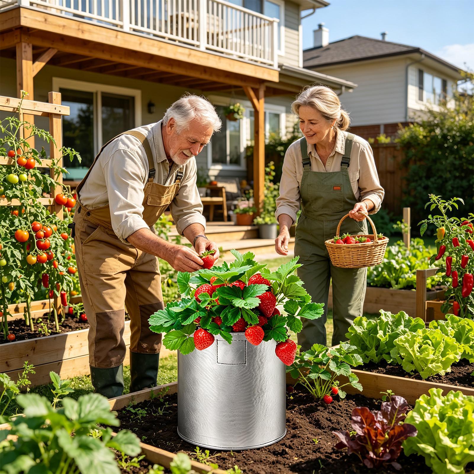 Plant Grow Bags Strawberry Tra - Grow Bag review and price