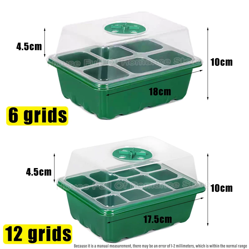 Growing Starting Nursery Trays - Seed Starter Tray review and price