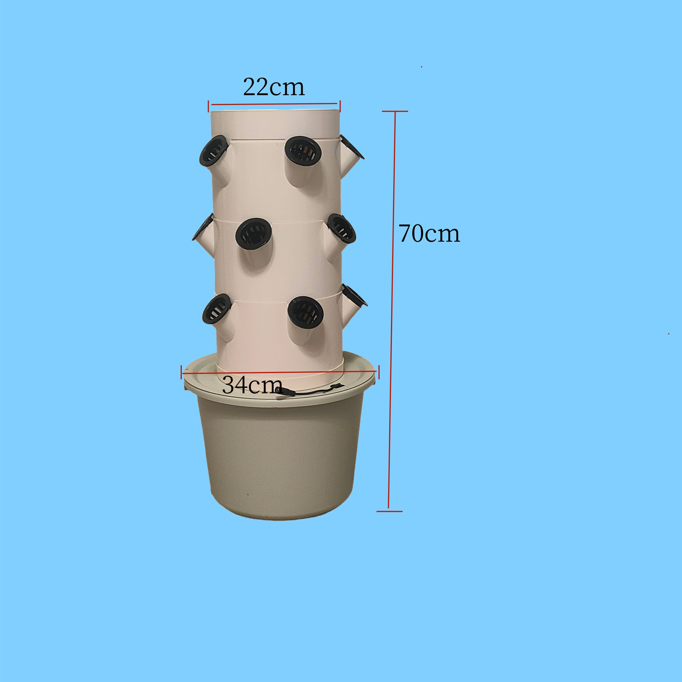 Vertical Hydroponic Growing Sy - Hydroponic Kit review and price