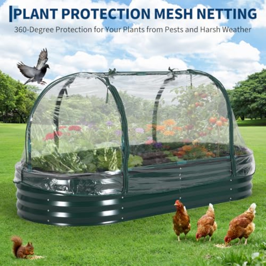 Outdoor galvanized steel raise - Raised Garden Bed review and price
